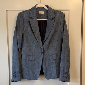 LOFT Women's Denim Blue Blazer
